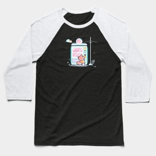 Peach Milk Kitty Baseball T-Shirt